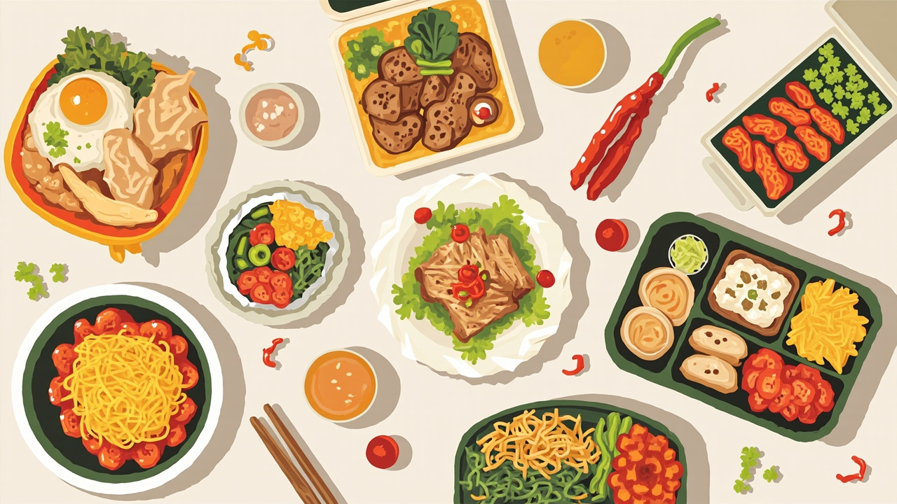 飞机餐包装与成本示意